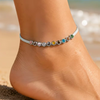 Stainless Steel Colorful Beaded Snake Chain Anklet for Women Bohemian Multicolor Round Bead Design Chain Jewelry Gift - Image 7
