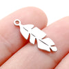 5Pcs/Lot Arrive Leaf Pendant Hollow Leaves Stainless Steel Charms for Earrings Bracelet Necklace Jewellery Making - Image 14