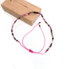 Faceted Gemstones 2-3mm Beads Hand Woven Adjustable Bracelet Lapis Lazuli Crystal Turquoise Choker Men Female Jewelry Party Gift - Image 44