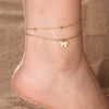 Stainless Steel Anklets for Women Sun Flower Leaves Moon Star Foot Bracelet Jewelry Summer Beach Accessories - Image 22