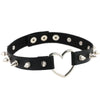 1Pc Harajuku Gothic Spike Rivet Star Necklaces Collares Hip Hop Rock Black Bowknot PU Lace Leather Sexy Y2K Girl Choker Jewelry - Image 31