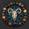Astrology 12 Zodiac Bracelet Stone Zodiac Constellation Bracelet Gift for Men Women Sagittarius Virgo Aquarius Bracelet - Image 14