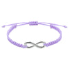 Handmade Wax Cord Braided Bracelet Lover Infinity Bracelet - Image 9