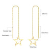 2PC/1pair Heart Love White Shell Drop Earring for Women Stainless Steel Hoop Earrings Romantic Valentine's Day Gift - Image 6