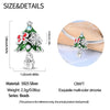 Silver Christmas Charms Santa Reindeer Sleigh Bell Gingerbread Tree Stocking Candy Cane Pendant Fit Bracelet Jewelry Gift - Image 6