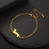 Cute Dachshund Dog Stainless Steel Bracelet for Women's Valentine's Day Commemorative Day Jewelry and Gift - Image 2