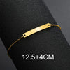 Personalized Bracelet For Men Women Stainless Steel Multi Styles Blank Nameplate Heart Bracelet Party Jewelry Gift - Image 38
