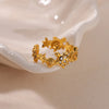 Starfish Shell Stainless Steel Open Rings For Women Gold Color Finger Ring Summer Beach Vacation Ocean Jewelry - Image 7
