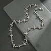Punk Chain With Cross Necklace For Man Woman Hiphop Crosses Jewelry Clavicle Chain Gothic Bracelet Y2K Accessories - Image 8