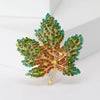 Berry Women's Rhinestone Leaf Brooches Unisex Plant Pins Office Party Casual Accessories Gifts - Image 20