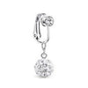 Faux Fake Belly Butterfly Fake Belly Piercing Heart Clip On Umbilical Navel Fake Pircing Moon Star Leaves Cartilage Earring Clip - Image 32