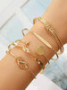 10PCS Bohemian Folk Retro Wide Face Simple Women's Bracelet, Wedding Bracelet Jewelry - Image 7