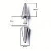 Three-Piece Stainless Steel Spike Piercing Stud Set - Image 18