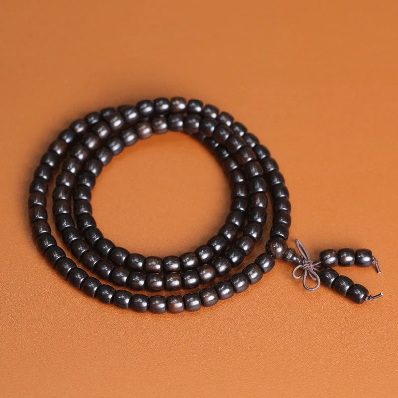 Natural Ebony 8mm 108 Bracelets, Necklaces, Bracelets, Accessories, Unisex - Image 1