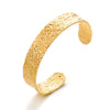 Floral Cuff Bracelet in Stainless Steel with Gold-Tone Finish - Image 33