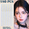 Fake Eyebrow Piercing Fake Lip Labret Studs Stick On Fake Nose Stud Facial Piercing Adhesive Face Jewelry Non Piercing Skin - Image 7