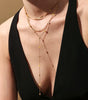 Stainless Steel Chain Necklace with Long Tassel Details - Image 37