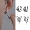 Gothic Stainless Steel Skull Scorpion Hoop Earrings For Men/Woman No fading Ear Buckle Jewelry - Image 1