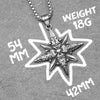 Simple Polar Star Compass Stainless Steel Men Necklaces Pendant Chain Punk For Women Jewelry Gifts Dropshiping - Image 5