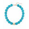 Colorful Resin Bead Necklace with Chunky Cylindrical Beads - Image 11