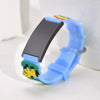 Stainless Steel All-gloss Medical Alert ID Bracelet Adjustable, Silicone Personalized Jewelry Birthday Gift - Image 2