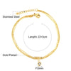 Vintage Ball Beads Charm Snake Chain Anklets Foot Bracelets Women Golden Plated Stainless Steel Summer Beach Jewelry - Image 18