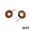 5Pcs Toroid Core Inductors 65125 Winding Magnetic Inductance 10/22/33/47/56/68/100uh220uH Iron Gauge Aluminum Magnetic Ring Coil - Image 7