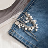 Creative Detachable Imitation Pearl Tassel Brooch Adjustable Trousers Jeans Safety Pin Convenient Versatile Clothing Accessories - Image 4