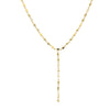 Geometric Rhombus Shaped Small Charm Choker Y Lariat Three Layer Women Neckace Gold Color Jewelry - Image 8