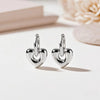 Evispol Punk Stainless Steel Huggie Hoop Earrings For Women Moon Star Heart-shaped Drop Earrings Cartilage Piercing Jewelry - Image 8