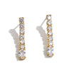 Bling Cubic Zirconia Square Drop Fantasy Earrings Dainty Daily Temperament Prom Party Jewelry Gift - Image 8