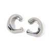 Metal Geometric C-Shaped Ear Clip Earrings for Women Men Simple Irregular Smooth Non Piercing Chunky Ear Cuff Jewelry - Image 11