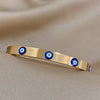 Dripping Oil Evil Eyes Stainless Steel Bracelet for Women Cuff Wristband Bangle Party Jewelry Gifts Accessories - Image 6