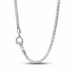 Silver Four-Leaf Clover Butterfly Star Moon Heart Key Necklace fit Women Jewelry Valentine's Day Gift - Image 35