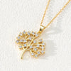 Crystal Tree of Life Necklace for Women Stainless Steel Long Chain Pendants Choker Aesthetic Jewelry collares - Image 18