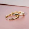 Simple Gold-Tone Hoop Earrings for Everyday Wear - Image 3