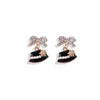 Skeds Korean Style 5 Numbers Pearl Crystal Flower Earrings For Women Camellia Elegant Lady Party Jewelry Ear Rings - Image 23