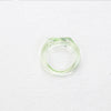 Multicolor 20 Pcs Acrylic 25x24MM Transparent Ring Geometric Ring Cute Girl Index Finger Ringn - Image 18