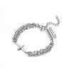 Vintage Star Bracelet Punk Multilayer Chain Bracelets for Women Hip Hop Jewelry Man Aesthetic Bangles - Image 4