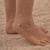 Stainless Steel Foot Chain Anklet Women, Crown/Butterfly/cross/Star Dangle Anklets Adjustable Link - Image 2