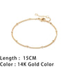 Carlidana Stylish Orbit Chain Bracelet Jewellery Stainless Steel Gold Plated Adjustable Beaded Cable Multi Layer Link Bracelet - Image 14