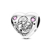 Charms Beads Silver Tree of Life Peach Heart Sweet Love Charms Fit Pendants Bracelets Necklaces Women Jewelry Gift - Image 48
