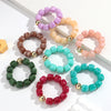 Colorful Acrylic Beaded Bracelet in Multiple Shades - Image 40