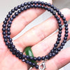 4mm Stone Round Beads Adjustable Necklace Agate Opal Tigers Eye Quartz Crystal Labradorite Charm Necklace Women Jewelry - Image 10