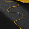 Stainless Steel Acrylic Blue Eye Pendant Anklet for Women Bohemia Gold Color Chain Summer Beach Foot Accessories Jewelry Gifts - Image 5