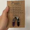 Crystal Friendship Matching Couples Necklaces for Women Men with Heart Charm, Dainty Rose Quartz Friends Bff Necklace - Image 9