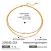 Stainless Steel Flat Snake-Chain Necklace in Multiple Styles - Image 21