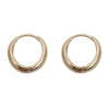Metal Hoop Earrings for Women Simple Versatile Daily Wear Everyday Ear Accessories Young Girls Statement Jewelry - Image 6