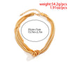 Exaggerated Chunky Twisted Snake Chain Necklace Women Sexy Vintage Clavicle Choker Grunge Neck Jewely Steampunk - Image 6