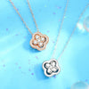 Gold Plated Classic Viral Clovers Pendant Necklace 2 in 1 Convertible women Titanium Steel Jewelry Accessories Gifts - Image 2